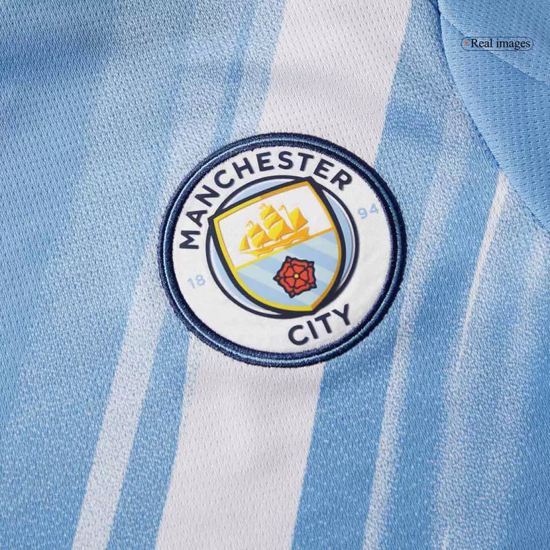KIT ENFANT MANCHESTER CITY 25/26 DOMICILE