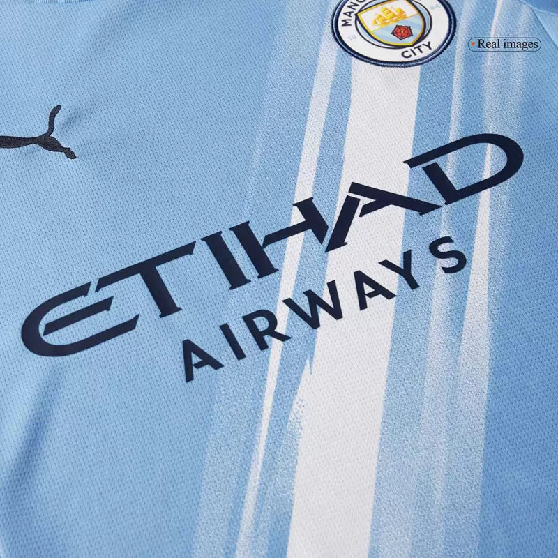 KIT ENFANT MANCHESTER CITY 25/26 DOMICILE