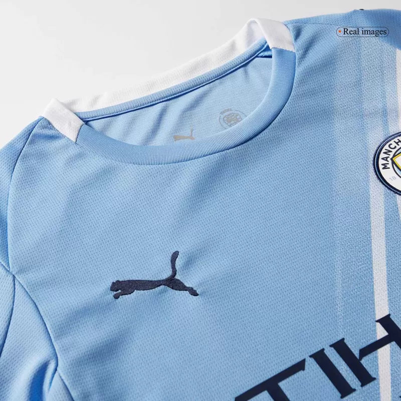 KIT ENFANT MANCHESTER CITY 25/26 DOMICILE
