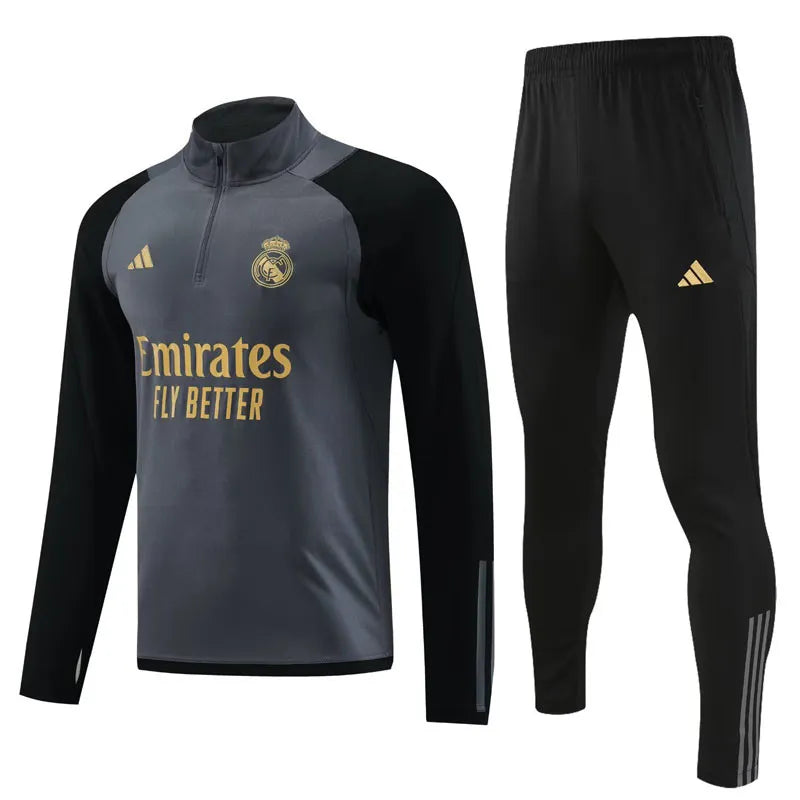 SURVÊTEMENT GRIS REAL MADRID 23/24