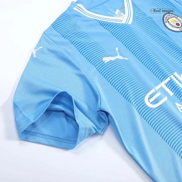 KIT ENFANT MANCHESTER CITY 23/24 DOMICILE