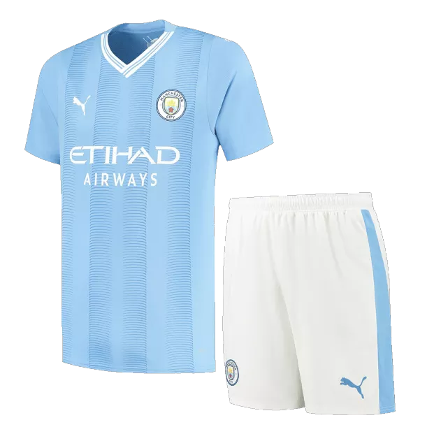 KIT ENFANT MANCHESTER CITY 23/24 DOMICILE