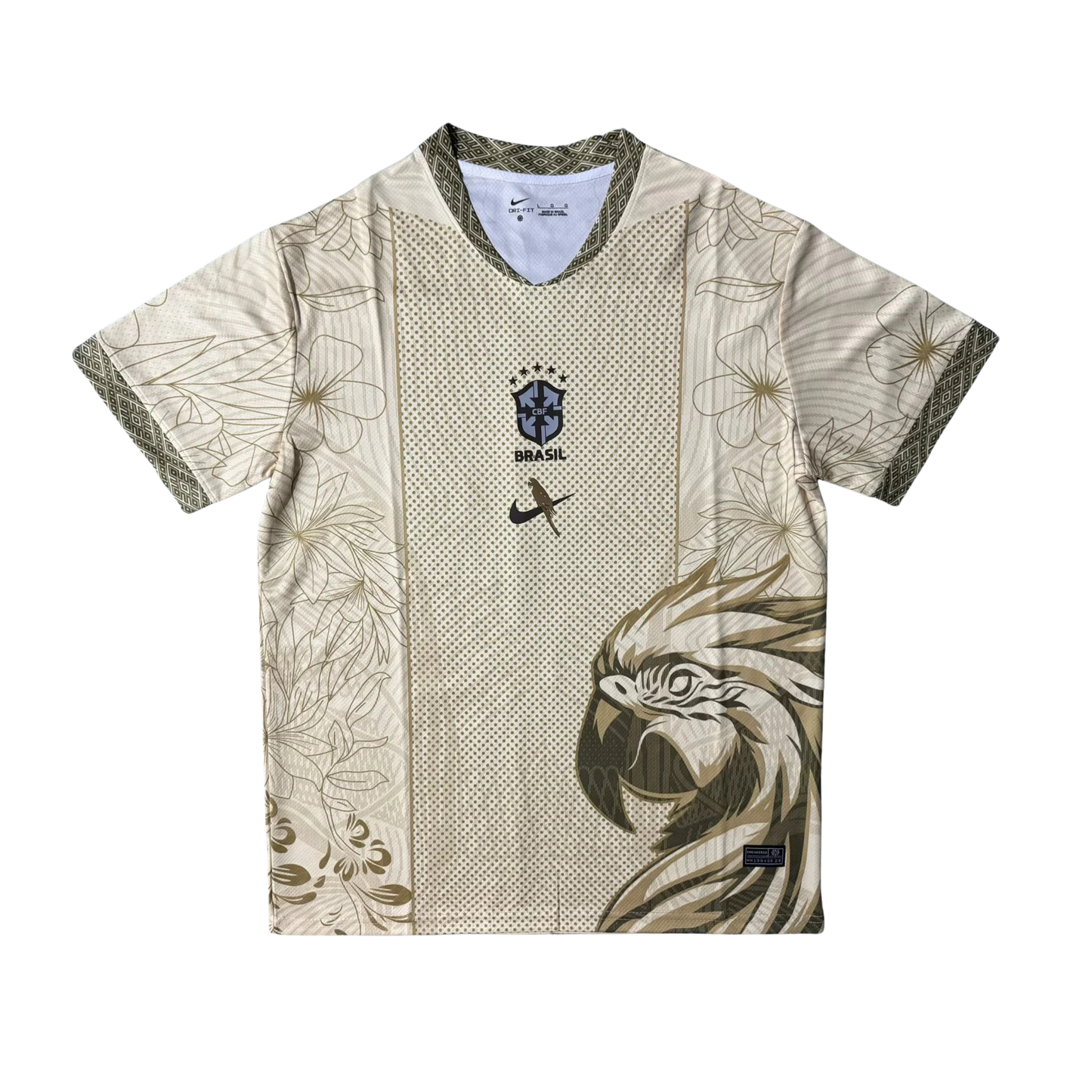MAILLOT BRÉSIL ÉDITION SPÉCIALE BEIGE