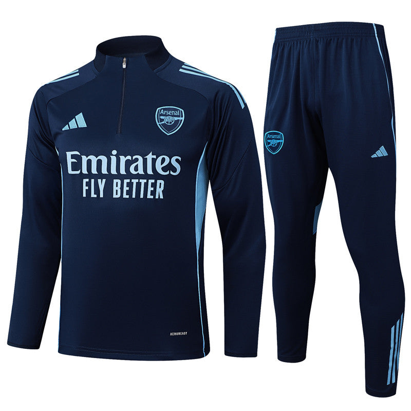 SURVÊTEMENT BLEU FONCÉ ARSENAL 25/26