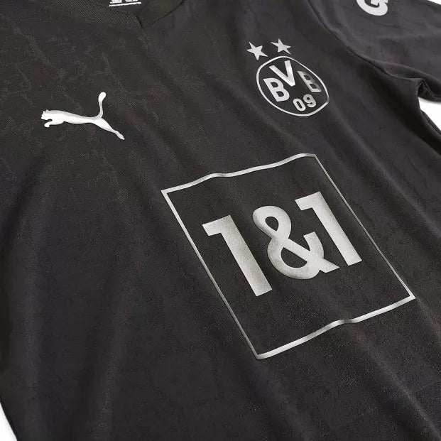 MAILLOT DORTMUND TOUT NOIR 2023