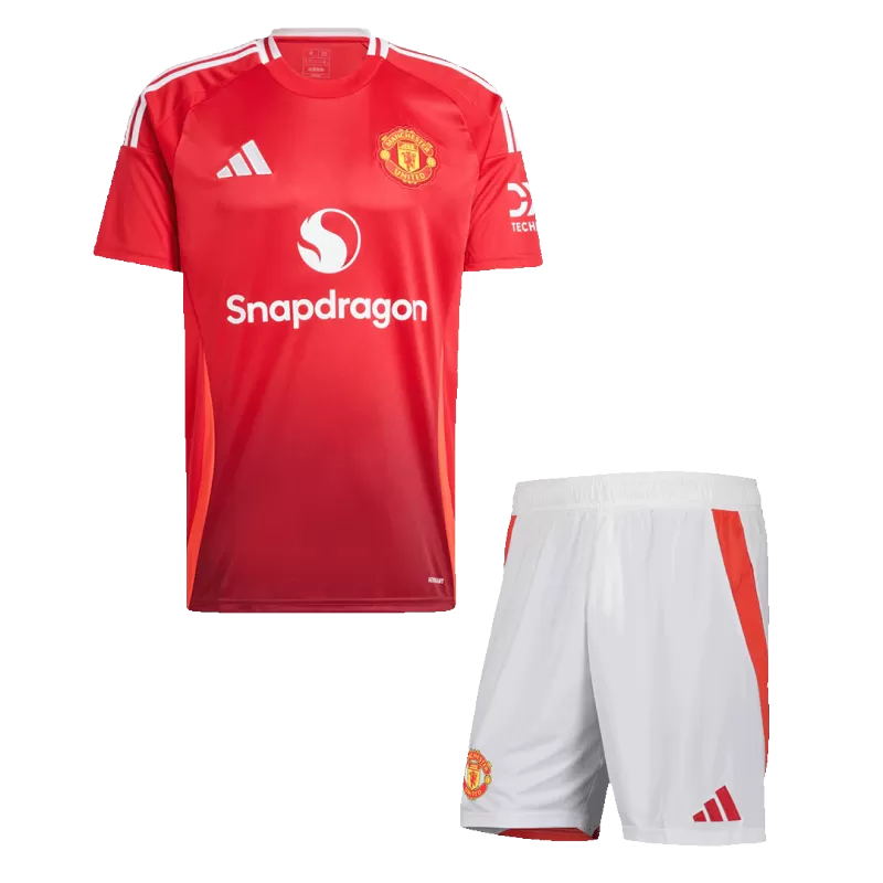 KIT ENFANT MANCHESTER UNITED 24/25 DOMICILE