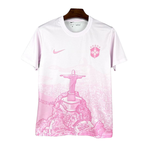 MAILLOT BRÉSIL ÉDITION SPÉCIALE ROSE