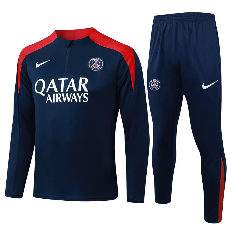 SURVÊTEMENT BLEU ET ROUGE PSG 25/26