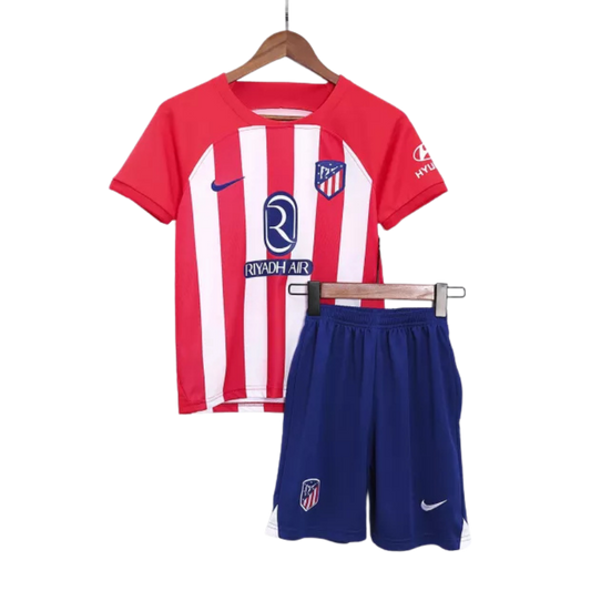KIT ENFANT ATLETICO MADRID 23/24 DOMICILE