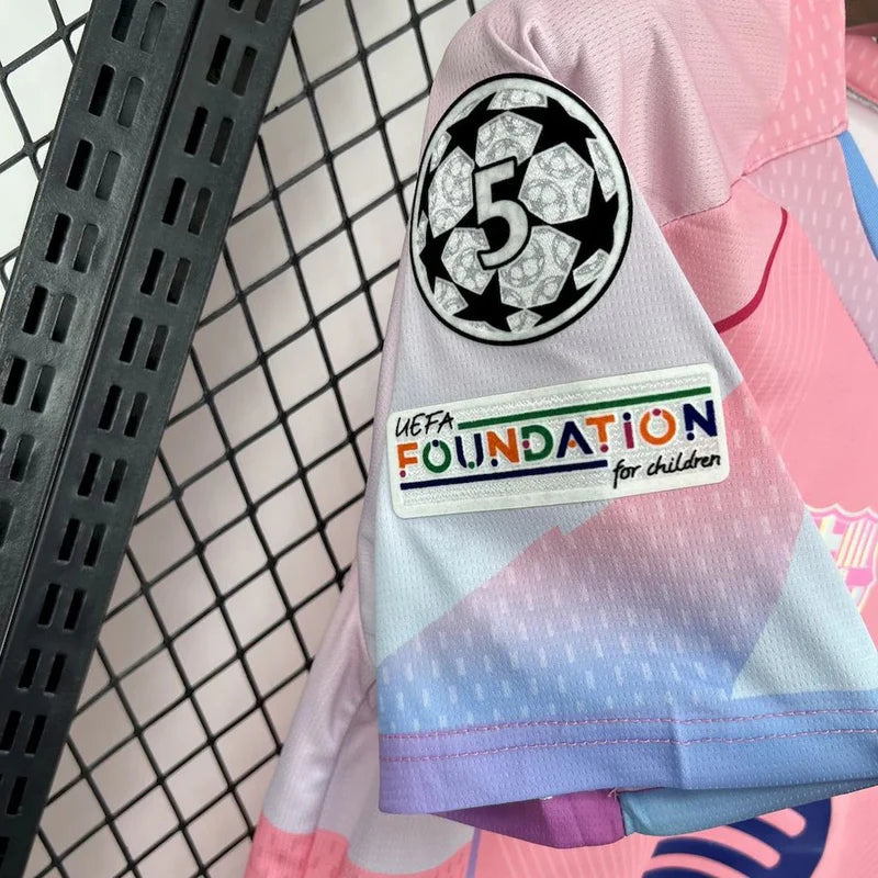 MAILLOT BARCELONE ÉDITION SPÉCIALE ROSE