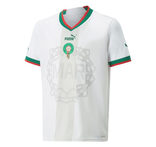 MAILLOT MAROC COUPE DU MONDE 2022 EXTÉRIEUR