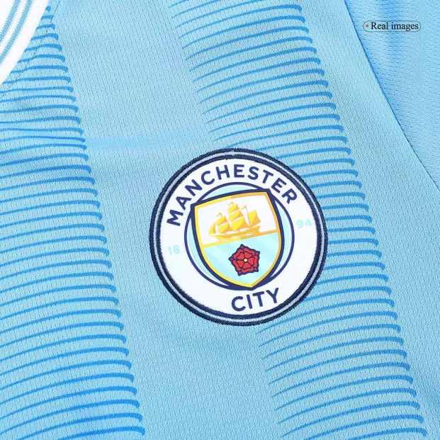KIT ENFANT MANCHESTER CITY 23/24 DOMICILE