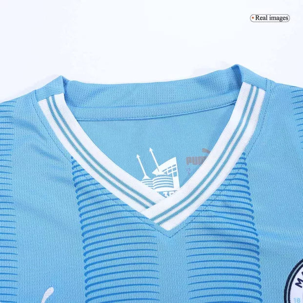 KIT ENFANT MANCHESTER CITY 23/24 DOMICILE