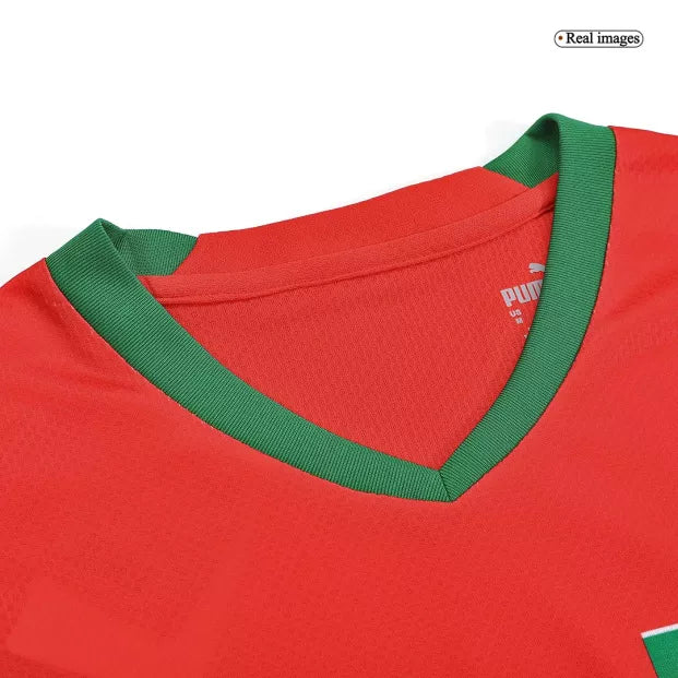 MAILLOT MAROC COUPE DU MONDE 2022 DOMICILE
