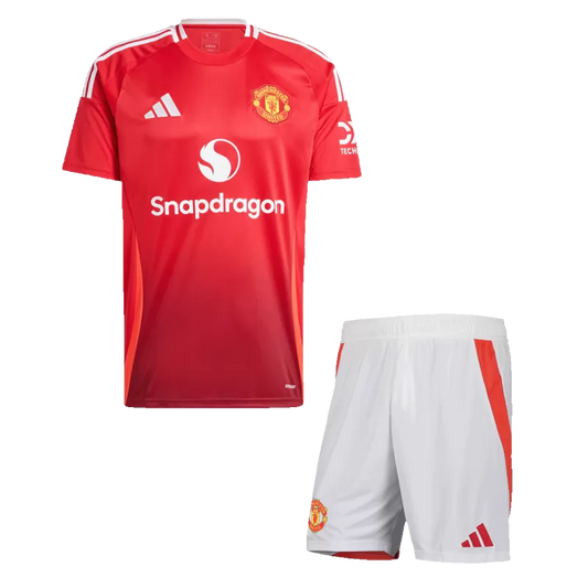 KIT ENFANT MANCHESTER UNITED 24/25 DOMICILE